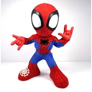 Marvel Spider-Man Singing Dancing Figure Large Red Blue Works